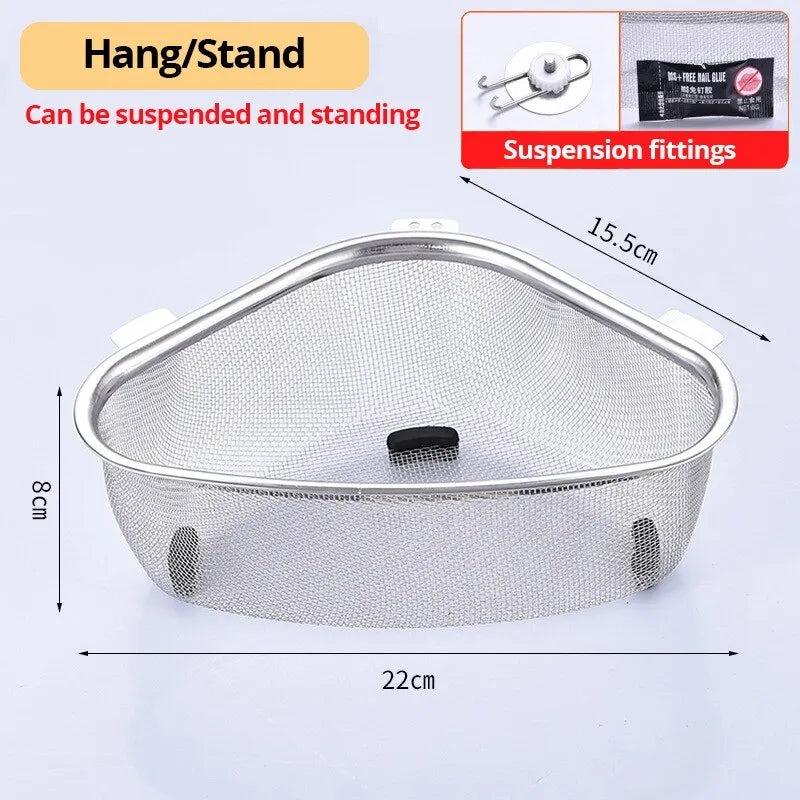 Stainless Steel Sink Strainer Basket