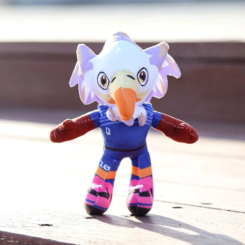 2026 World Cup Mascot Plush Toy – Jaguar, Moose & Eagle Doll (18cm)
