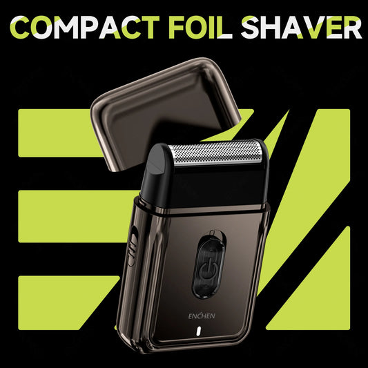 ENCHEN MS003 Compact Foil Shaver – Type-C Fast Charge, Pop-Up Trimmer