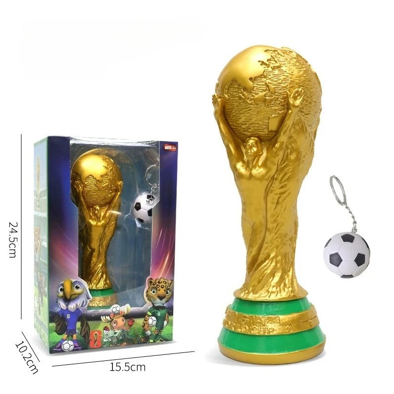 2026 Popular New Football Game Mascot: Jaguar Moose Bald Eagle Figurine Trophy Decorative Ornament Gift