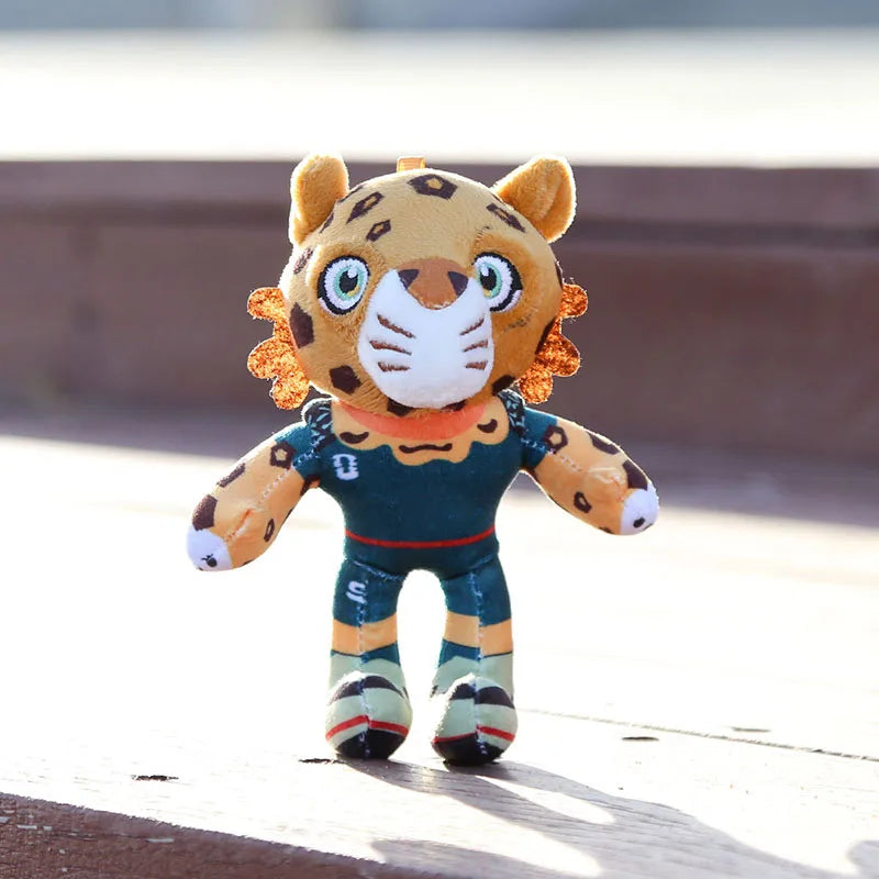 2026 World Cup Mascot Plush Toy – Jaguar, Moose & Eagle Doll (18cm)