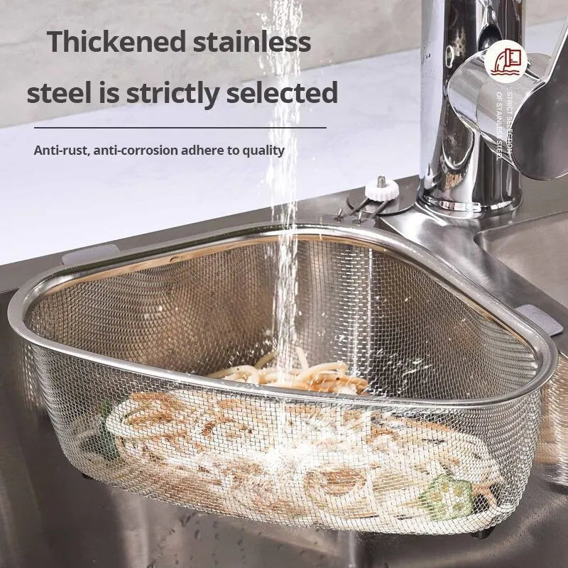 Stainless Steel Sink Strainer Basket