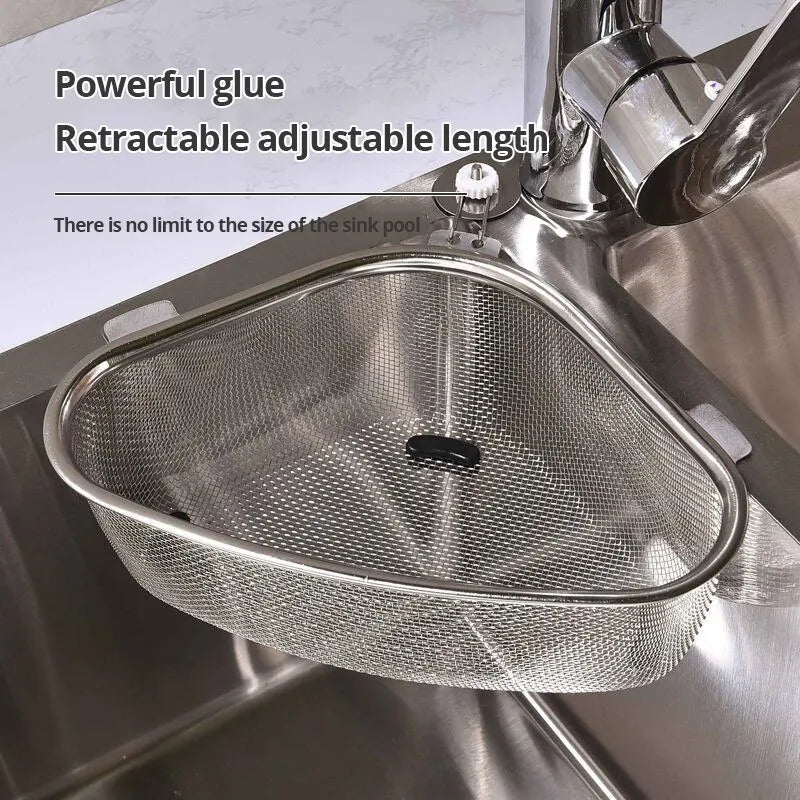 Stainless Steel Sink Strainer Basket