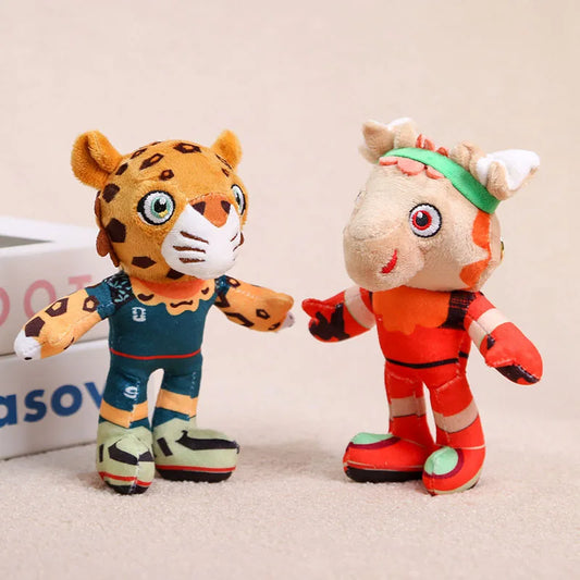 2026 World Cup Mascot Plush Toy – Jaguar, Moose & Eagle Doll (18cm)